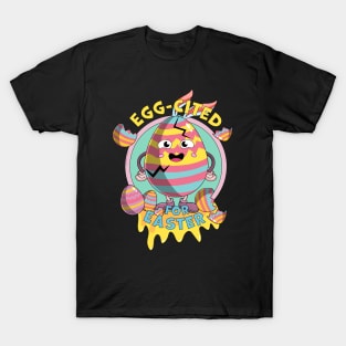 Egg-Cited for Easter Funny Excited for Easter T-Shirt